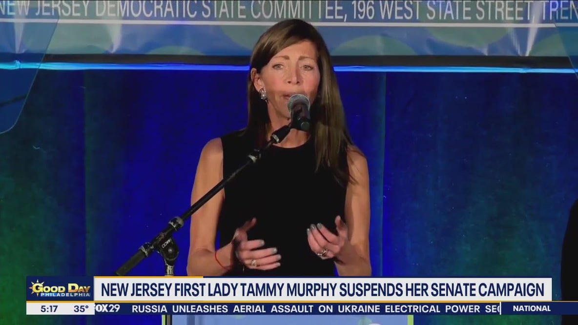 New Jersey First Lady Tammy Murphy suspends senate campaign